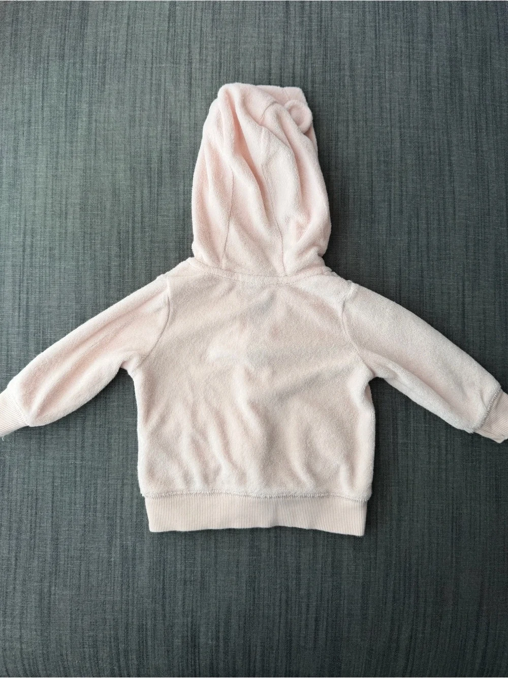 Carter's Light Pink Fleece Hoodie with Ear Hood